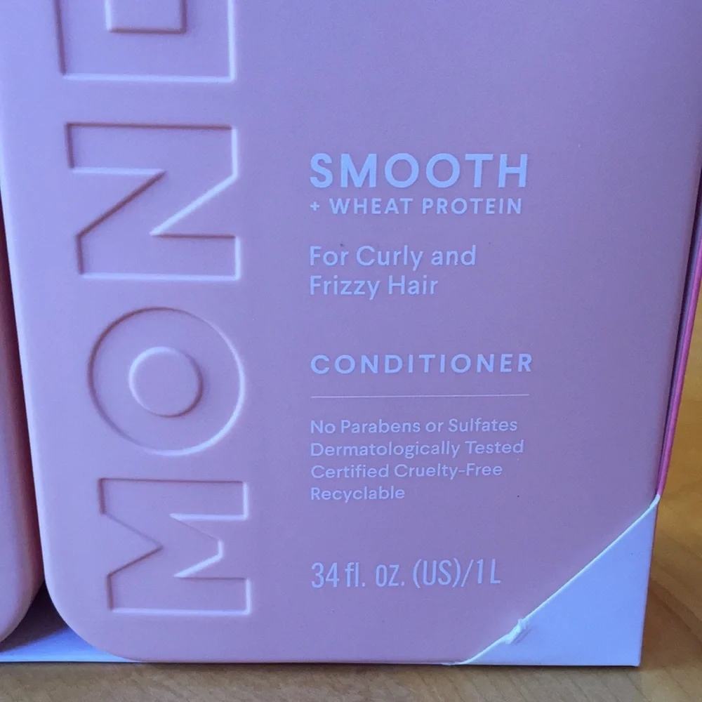 MONDAY Haircare SMOOTH Shampoo and Conditioner Set, 34 fl oz Each
